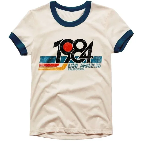 ARTREE DESIGN | Tops | Ringer T Shirt Unisex 984 California